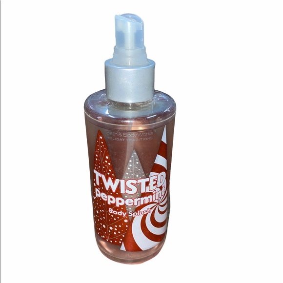 Bath & Body Works Twisted Peppermint body splash spray - Picture 1 of 3